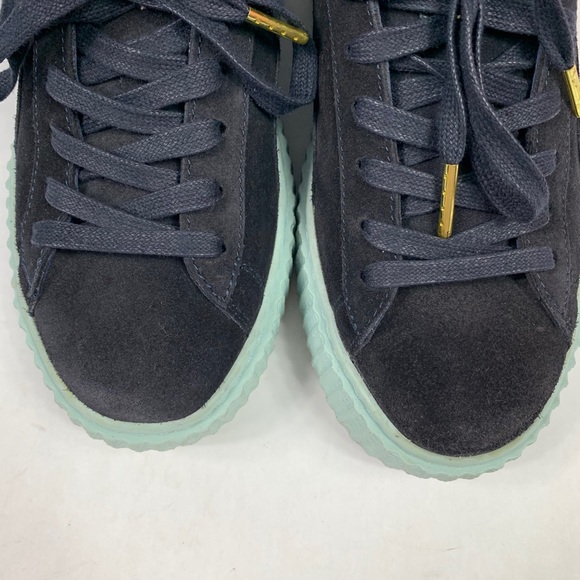 Puma Fenty Rihanna Suede Creepers Peacoat 361005 - Picture 6 of 11